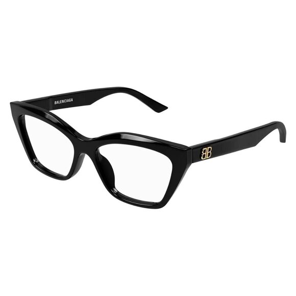Balenciaga Accessories - New Authentic  BALENCIAGA Everyday Black Square BB0342O 001 Glasses Women